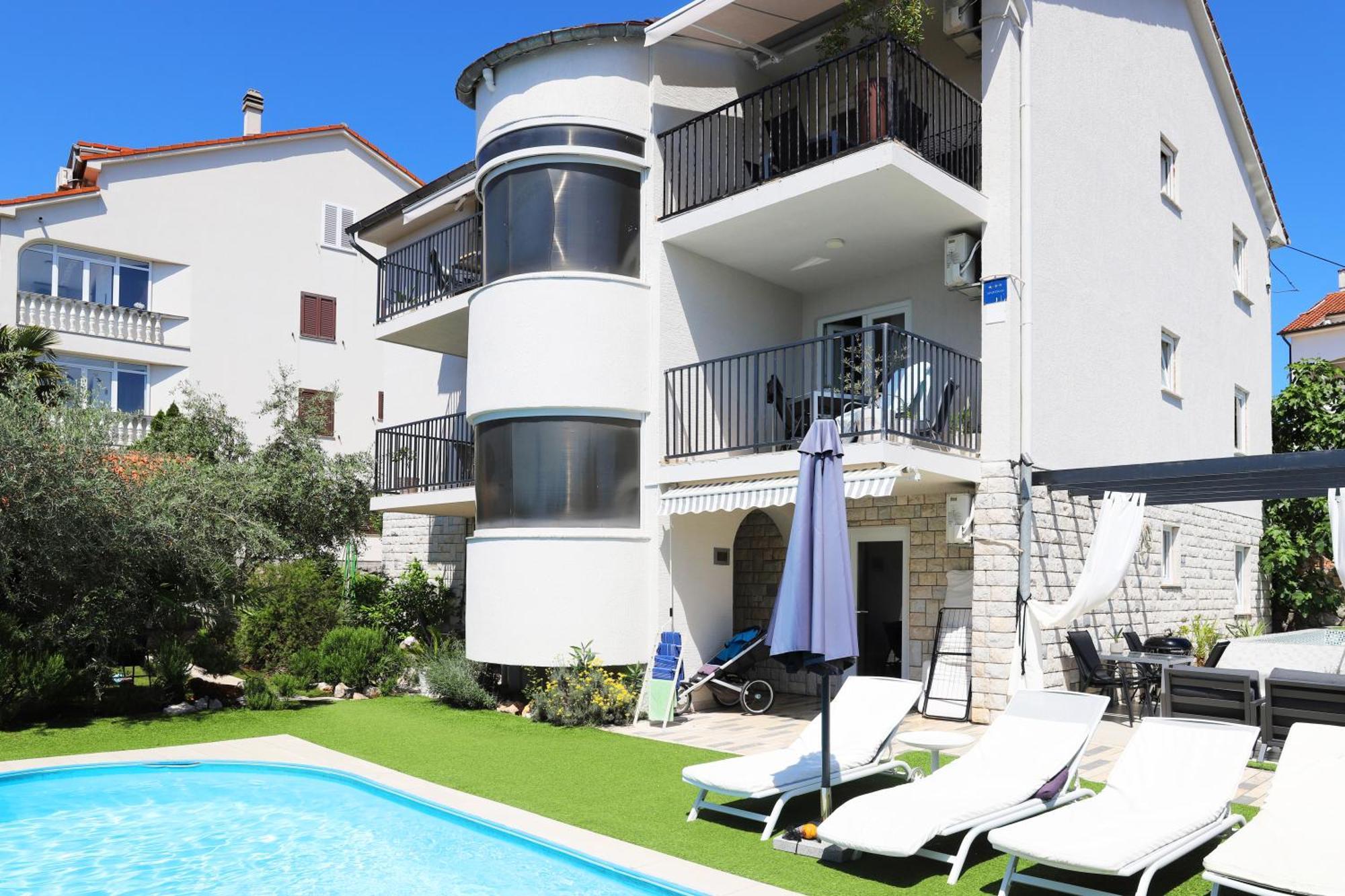 Apartments Skandi1 Malinska Exteriér fotografie